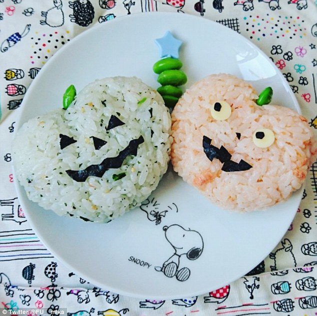 Những hộp cơm bento cho trẻ theo chủ đề Halloween vô cùng đáng yêu - Ảnh 5.