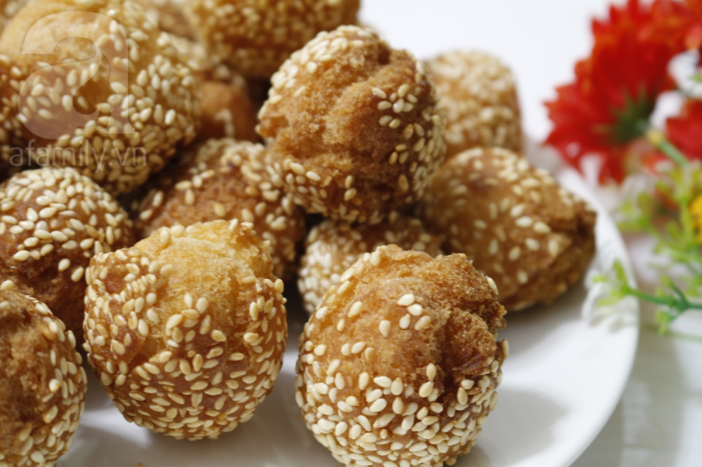 Bánh vừng chiên bé xíu xinh xinh đảm bảo ai cũng thích - Ảnh 6. Bánh vừng chiên bé xíu xinh xinh đảm bảo ai cũng thích - Ảnh 6.