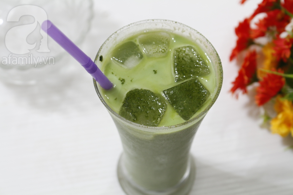 Giải nhiệt đầu hè với latte trà xanh đá mát lịm - Ảnh 4. Giải nhiệt đầu hè với latte trà xanh đá mát lịm - Ảnh 4.