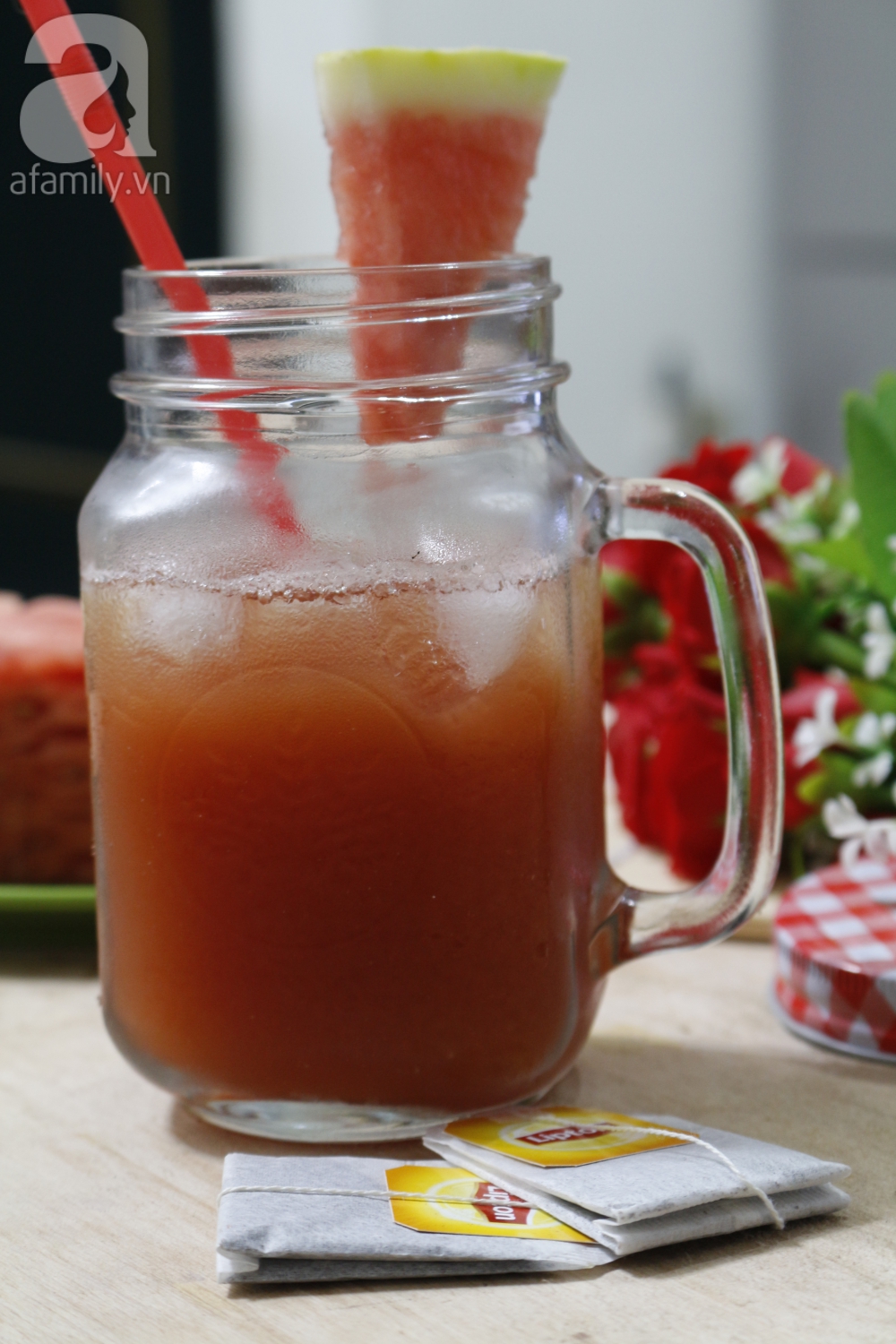 Trà dưa hấu mát lịm đánh tan mọi cơn khát mùa hè - Ảnh 5. Trà dưa hấu mát lịm đánh tan mọi cơn khát mùa hè - Ảnh 5.