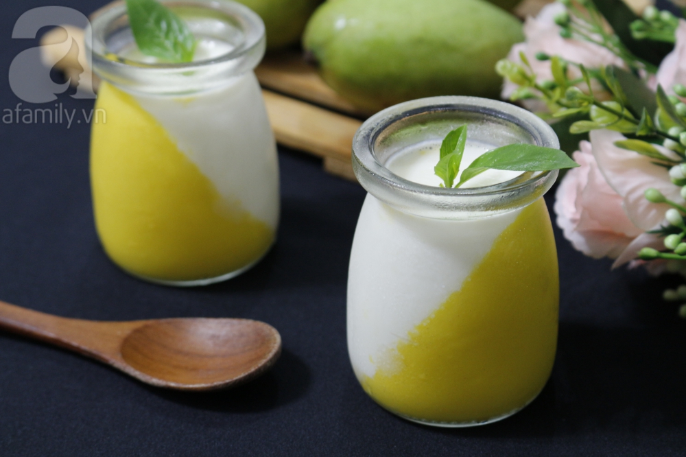 Tráng miệng chẳng thể tuyệt hơn với panna cotta xoài mát lịm tim - Ảnh 8.