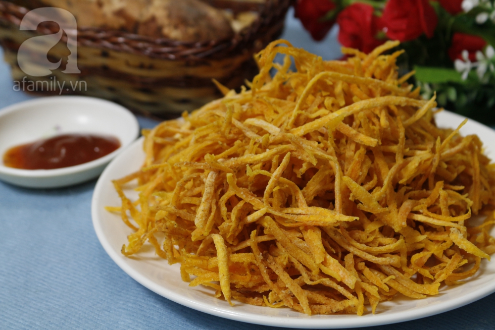 Thử ngay cách làm snack khoai lang thơm giòn ngon khó cưỡng - Ảnh 5. Thử ngay cách làm snack khoai lang thơm giòn ngon khó cưỡng - Ảnh 5.