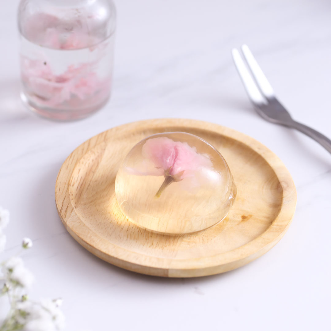 Mùa xuân phải ăn bánh mochi giọt nước có hoa anh đào mới thật đúng điệu - Ảnh 7. Mùa xuân phải ăn bánh mochi giọt nước có hoa anh đào mới thật đúng điệu - Ảnh 7.