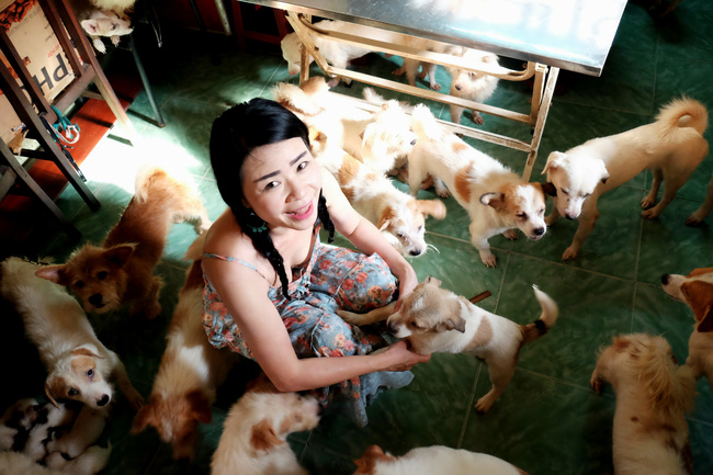 Cô nàng độc thân nuôi 91 con chó ở Sài Gòn: Chồng có thể không có, nhưng chó phải có... một đàn - Ảnh 4.