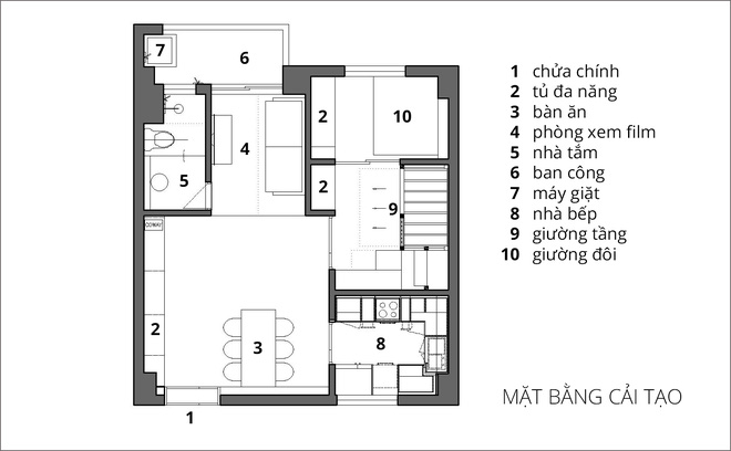 Căn hộ 65m² trắng tinh khôi ở Hà Nội do chính chàng KTS 8x thiết kế cho gia đình mình - Ảnh 22.