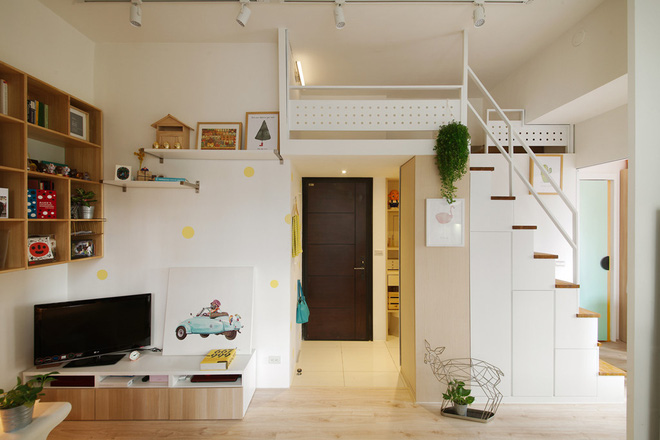 Thiết kế thông minh và đầy thẩm mỹ, căn hộ 49,5m² này chính là tổ ấm trong mơ cho vợ chồng trẻ - Ảnh 5.