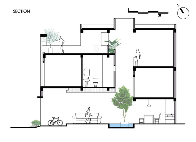 Ngôi nhà ống 52m² đẹp mê mẩn với mặt tiền và khoảng xanh càng ngắm càng yêu ở Hải Dương - Ảnh 20.