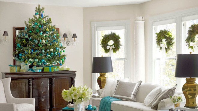 17 ý tưởng trang trí cây thông Noel mini đẹp, độc, lạ dành riêng cho nhà nhỏ - Ảnh 17.