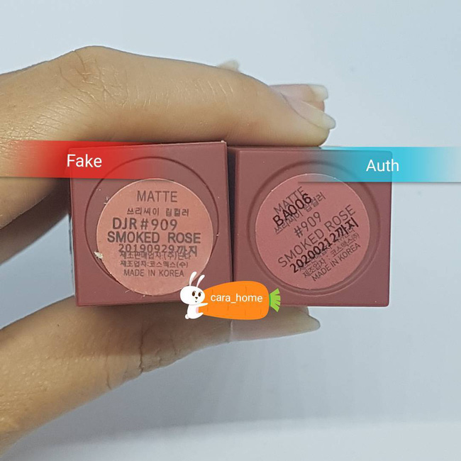 Clip: Đập hộp, swatch son 3CE fake - Nếu không chú ý sẽ rất khó phân biệt! - Ảnh 10.