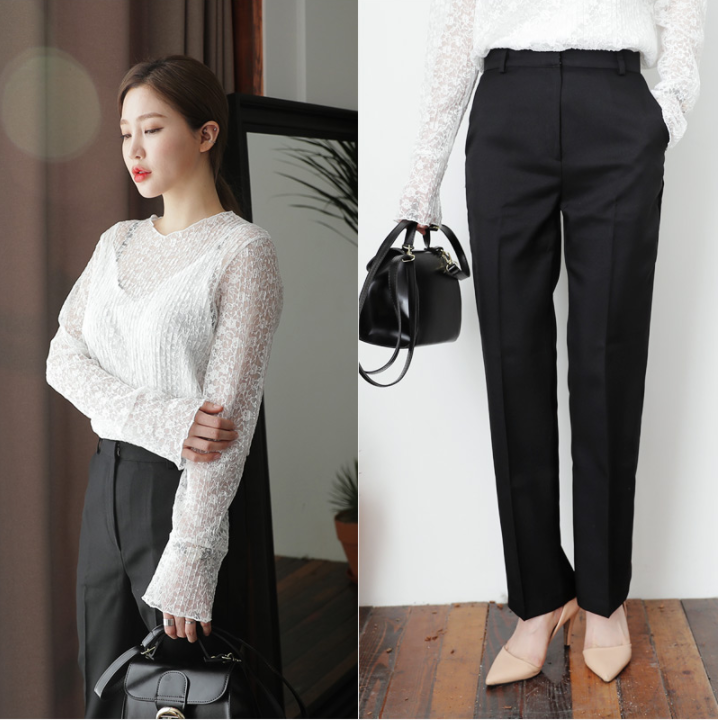 Diện quần dài vào mủa nắng nóng sẽ không còn là nỗi ám ảnh nhờ những mẫu quần jeans, quần vải này - Ảnh 9. Diện quần dài vào mủa nắng nóng sẽ không còn là nỗi ám ảnh nhờ những mẫu quần jeans, quần vải này - Ảnh 9.