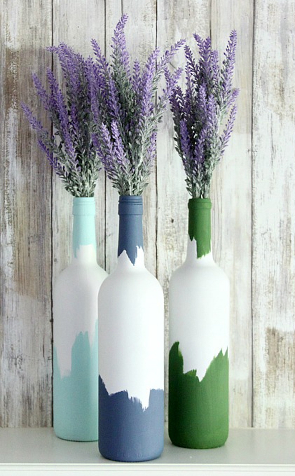 3 cách tái chế vỏ chai thành lọ cắm hoa đơn giản đẹp tinh tế - Ảnh 3.