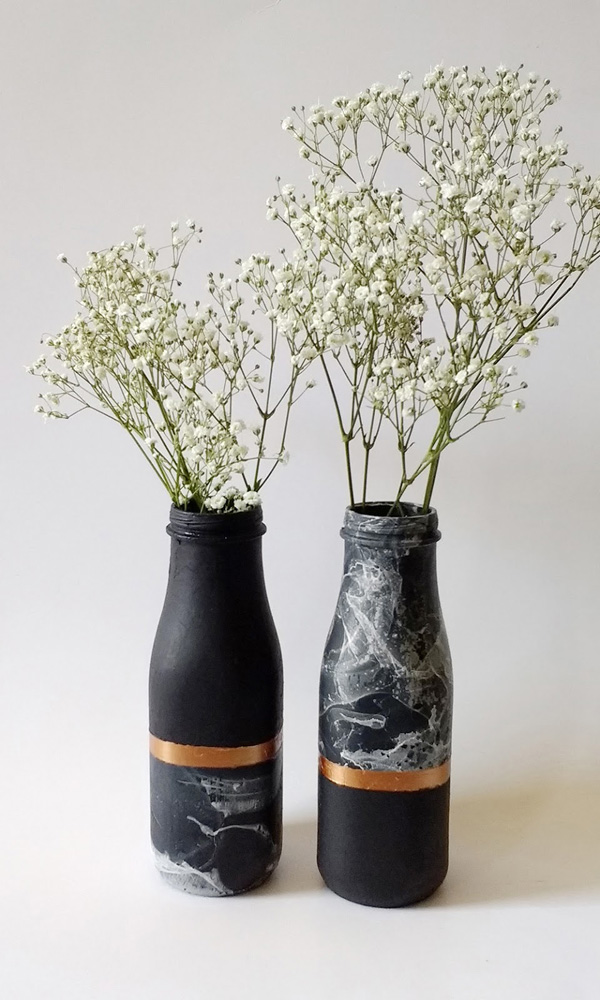 4 cách tái chế chai lọ cũ thành lọ cắm hoa xinh lung linh - Ảnh 5.