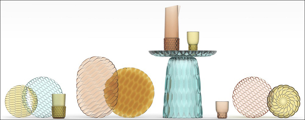 Những bộ bát đĩa và vật dụng nhà bếp đẹp mê hoặc với chất liệu thủy tinh hữu cơ - Ảnh 2. Những bộ bát đĩa và vật dụng nhà bếp đẹp mê hoặc với chất liệu thủy tinh hữu cơ - Ảnh 2.