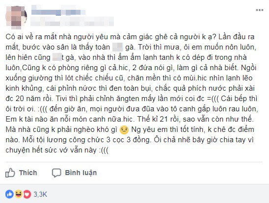 Cô nàng tiểu thư choáng vì về quê người yêu ra mắt thấy nhà ngập phân gà, chiếu giường cáu bẩn - Ảnh 1.