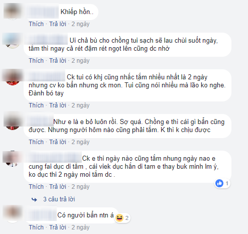 Bất lực với anh chồng siêu bẩn, thà nhịn yêu cả tháng còn hơn phải đi tắm, vợ lên mạng nhờ chị em hiến kế - Ảnh 3.