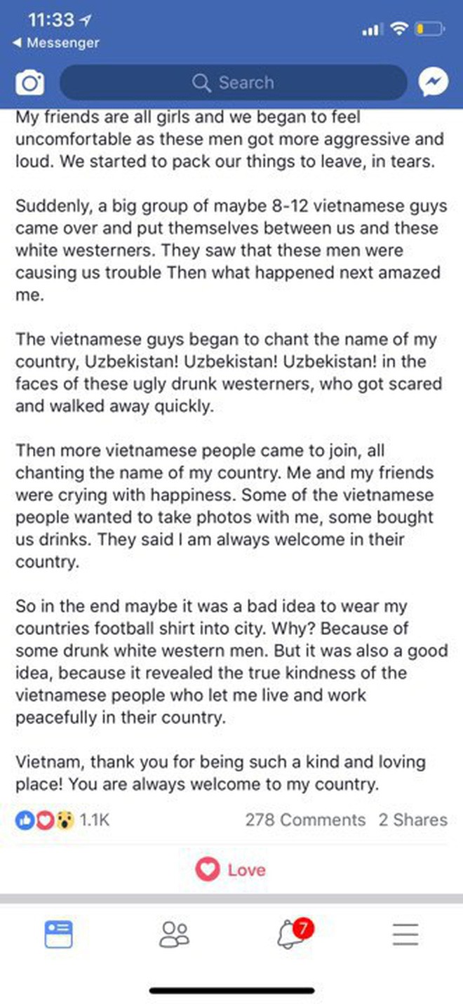 Xôn xao câu chuyện nhóm nữ du khách Uzbekistan bị gây gổ ở Bùi Viện rồi được chính người Việt Nam hào hiệp cứu giúp - Ảnh 2.