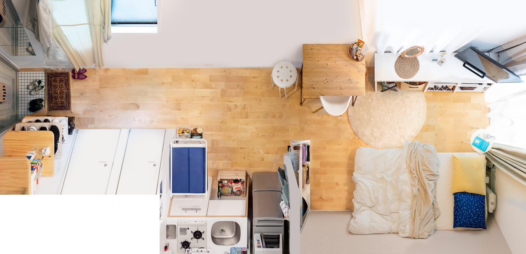 Sống một mình, căn hộ của cô gái Nhật Bản được sắp xếp ấn tượng khiến ai cũng muốn học tập - Ảnh 3. Sống một mình, căn hộ của cô gái Nhật Bản được sắp xếp ấn tượng khiến ai cũng muốn học tập - Ảnh 3.