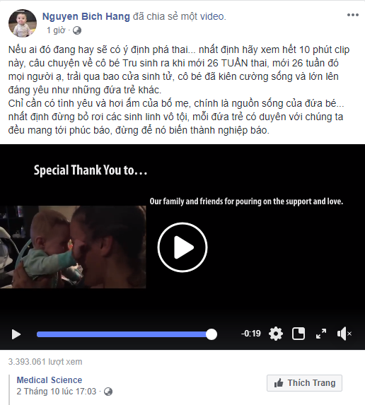 Giữa t&acirc;m b&atilde;o vụ mẹ n&eacute;m con ở Linh Đ&agrave;m, Hằng T&uacute;i chia sẻ clip đầy &yacute; nghĩa, nhắc c&aacute;c mẹ: Mỗi đứa trẻ l&agrave; một ph&uacute;c b&aacute;o - Ảnh 2.