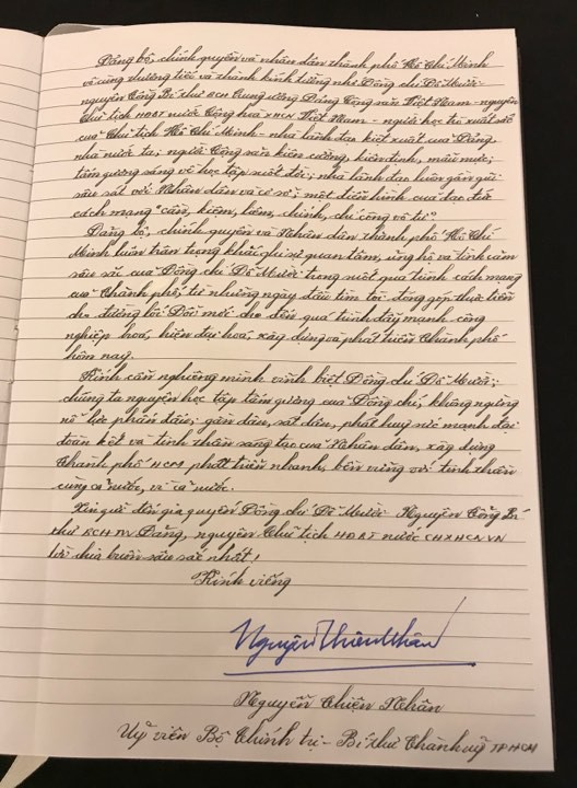 X&uacute;c động lễ viếng nguy&ecirc;n Tổng B&iacute; thư Đỗ Mười tại TP. HCM - Ảnh 12.