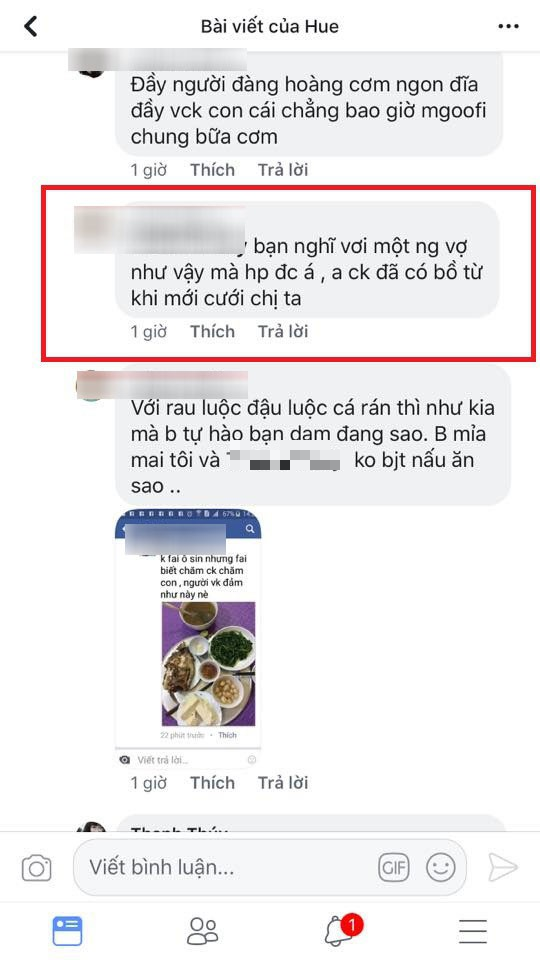 Đăng mâm cơm của người khác lên mạng rồi chê tơi tả, chị em nhanh chóng đoán ra danh tính của cô nàng xấu tính - Ảnh 4. Đăng mâm cơm của người khác lên mạng rồi chê tơi tả, chị em nhanh chóng đoán ra danh tính của cô nàng xấu tính - Ảnh 4.