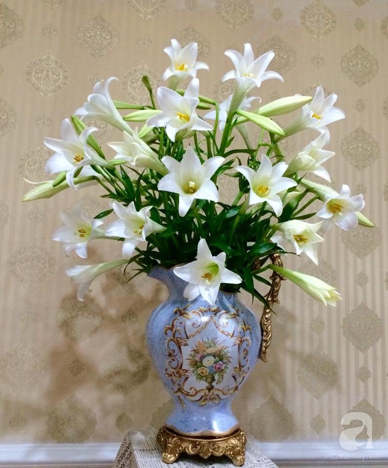 Mẹ đảm Hà Thành chia sẻ bí quyết cắm bình hoa kiểu rẻ quạt hoặc quả cầu không dùng xốp vẫn đẹp - Ảnh 8. Mẹ đảm Hà Thành chia sẻ bí quyết cắm bình hoa kiểu rẻ quạt hoặc quả cầu không dùng xốp vẫn đẹp - Ảnh 8.