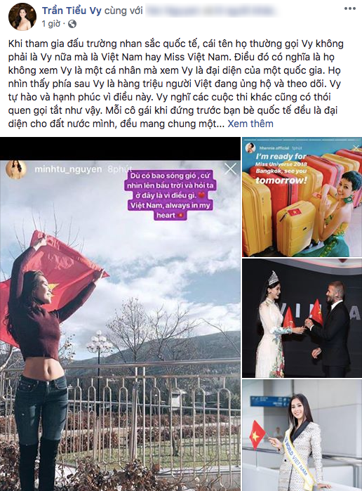Hành động đẹp của Tiểu Vy dành cho Minh Tú, HHen Niê dù sắp bước vào giai đoạn nước rút tại Miss World 2018 - Ảnh 1.