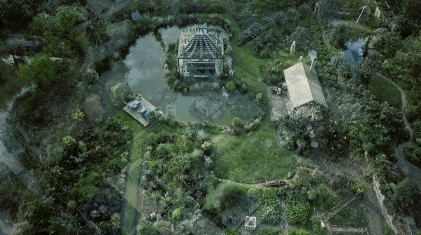 Khu vườn rộng 3000m² đẹp như cổ tích của vợ chồng 40 tuổi quyết định nghỉ hưu sớm về quê tận hưởng cuộc sống - Ảnh 3.