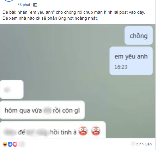 Khi các mẹ bỉm hùa nhau nhắn tin tỏ tình em yêu anh, đây là phản ứng không giống ai của các anh chồng - Ảnh 1. Khi các mẹ bỉm hùa nhau nhắn tin tỏ tình em yêu anh, đây là phản ứng không giống ai của các anh chồng - Ảnh 1.