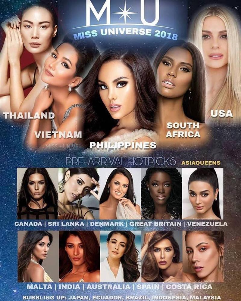 HHen Niê đại phá các bảng xếp hạng nhan sắc tại Miss Universe 2018 - Ảnh 4. HHen Niê đại phá các bảng xếp hạng nhan sắc tại Miss Universe 2018 - Ảnh 4.