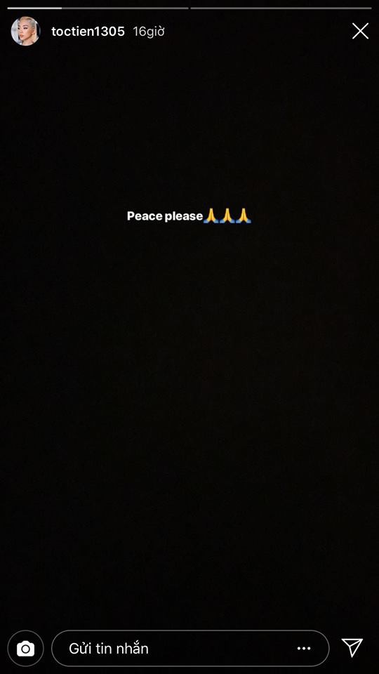 T&oacute;c Ti&ecirc;n khiến fan bất an v&igrave; d&ograve;ng trạng th&aacute;i đầy lo lắng tr&ecirc;n trang c&aacute; nh&acirc;n - Ảnh 1.