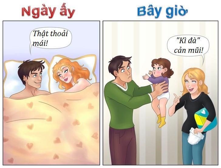 Ngày ấy - bây giờ: Cuộc sống đảo lộn chóng mặt ngay sau khi nhà có thêm một em bé - Ảnh 6. Ngày ấy - bây giờ: Cuộc sống đảo lộn chóng mặt ngay sau khi nhà có thêm một em bé - Ảnh 6.