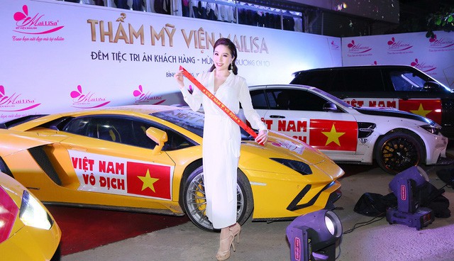 Hoa hậu Ngọc H&acirc;n, Mỹ Linh đồng loạt diện v&aacute;y khoe trọn vai trần, nhưng nh&igrave;n sang Huyền My ai cũng cho&aacute;ng hơn cả! - Ảnh 8.