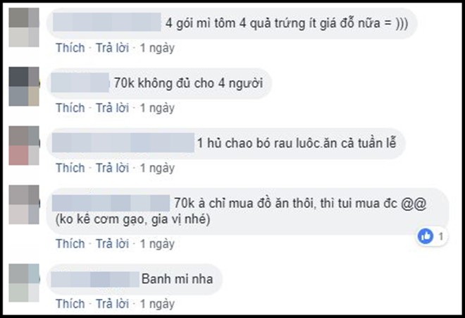 70k nấu mâm cơm cho 4 người khiến mẹ trẻ than trời, ai ngờ chị em lại gợi ý 1 loạt thực đơn hấp dẫn - Ảnh 2. 70k nấu mâm cơm cho 4 người khiến mẹ trẻ than trời, ai ngờ chị em lại gợi ý 1 loạt thực đơn hấp dẫn - Ảnh 2.