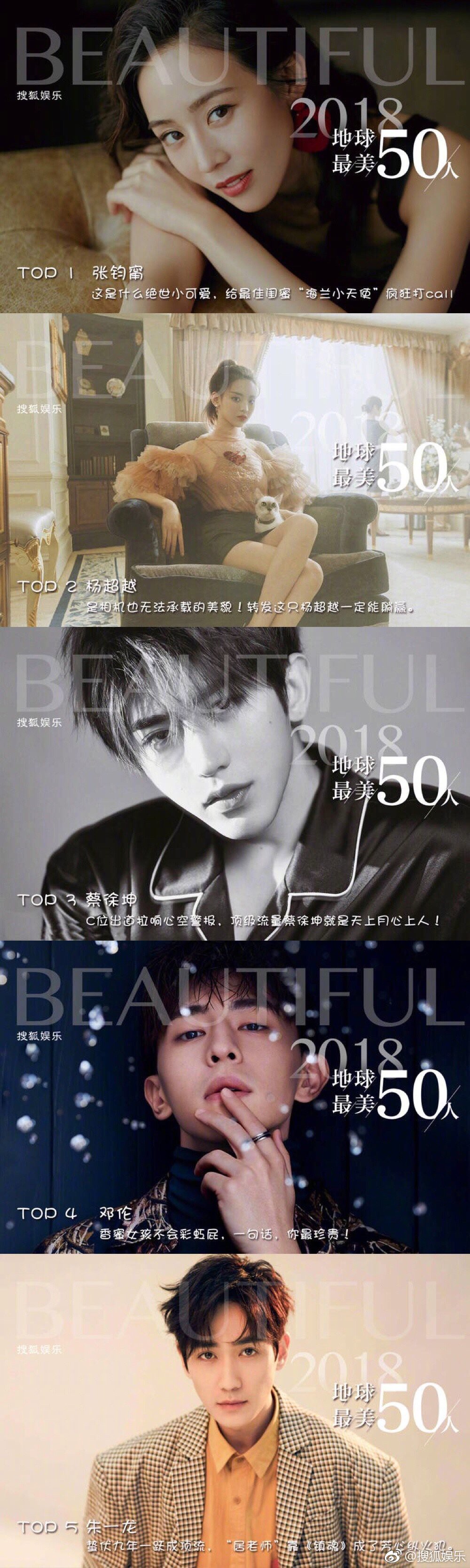 Báo Trung công bố 50 nghệ sĩ đẹp nhất thế giới: Quá nửa đều đến từ Cbiz, vị trí số 1 không ai ngờ tới? - Ảnh 2. Báo Trung công bố 50 nghệ sĩ đẹp nhất thế giới: Quá nửa đều đến từ Cbiz, vị trí số 1 không ai ngờ tới? - Ảnh 2.