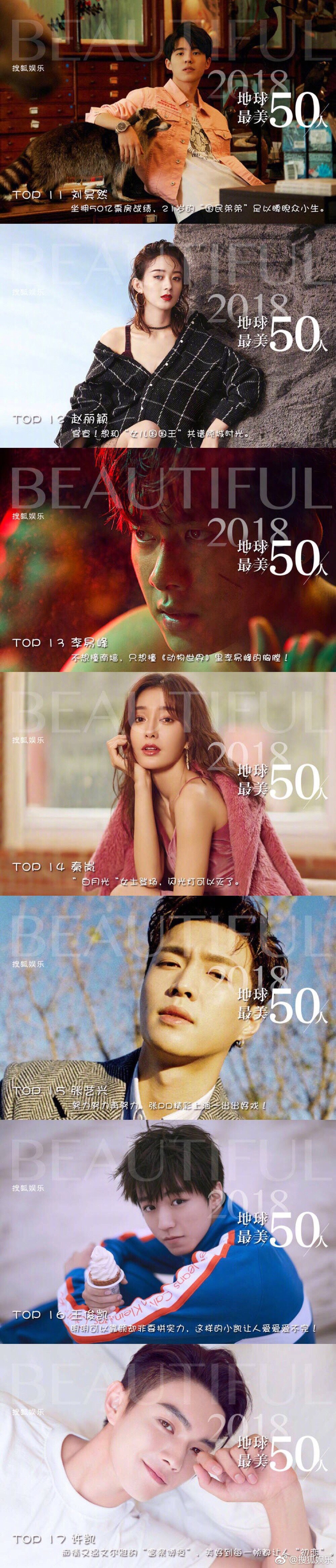 Báo Trung công bố 50 nghệ sĩ đẹp nhất thế giới: Quá nửa đều đến từ Cbiz, vị trí số 1 không ai ngờ tới? - Ảnh 4. Báo Trung công bố 50 nghệ sĩ đẹp nhất thế giới: Quá nửa đều đến từ Cbiz, vị trí số 1 không ai ngờ tới? - Ảnh 4.