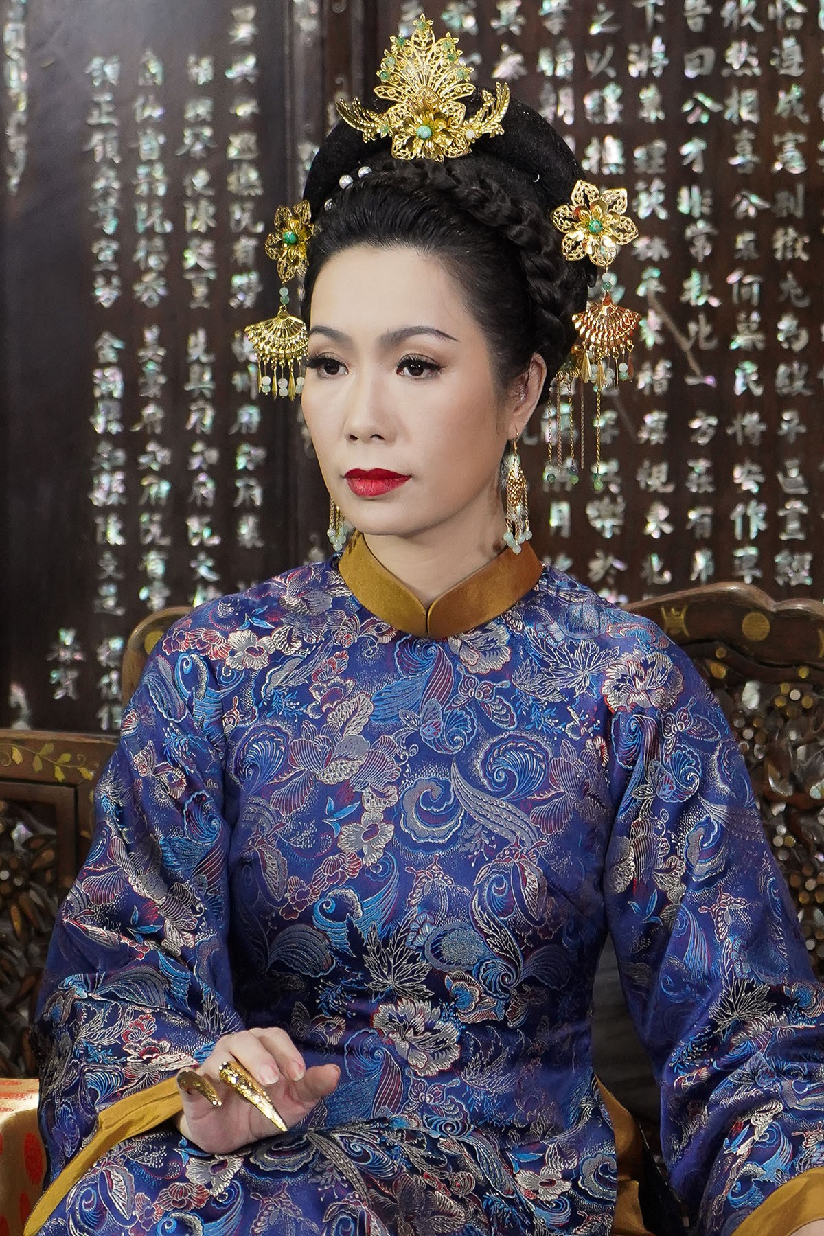 Cao Thái Hà bất ngờ gia nhập hậu cung của Diên Hi công lược phiên bản Việt - Ảnh 10. Cao Thái Hà bất ngờ gia nhập hậu cung của Diên Hi công lược phiên bản Việt - Ảnh 10.