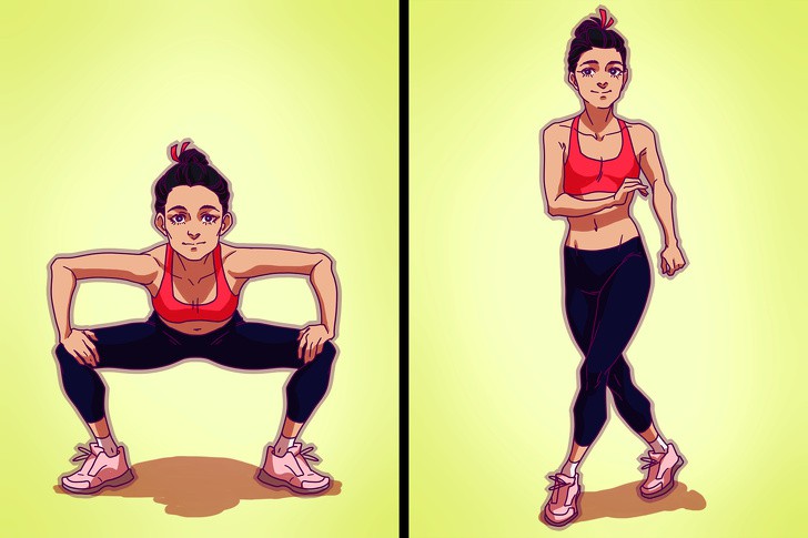 7 bài tập tay không mà vẫn đem lại cho chị em cặp đùi hoàn hảo, tự tin ăn diện trong ngày lễ - Ảnh 5. 7 bài tập tay không mà vẫn đem lại cho chị em cặp đùi hoàn hảo, tự tin ăn diện trong ngày lễ - Ảnh 5.