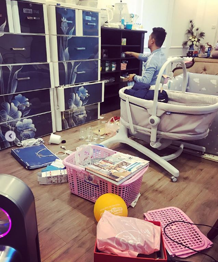 Gần 40 tuần thai, Hằng Túi phải ngủ ngồi, đau nhức khắp cơ thể, bé Sam vẫn tung tăng trong bụng chưa thích ra - Ảnh 2. Gần 40 tuần thai, Hằng Túi phải ngủ ngồi, đau nhức khắp cơ thể, bé Sam vẫn tung tăng trong bụng chưa thích ra - Ảnh 2.