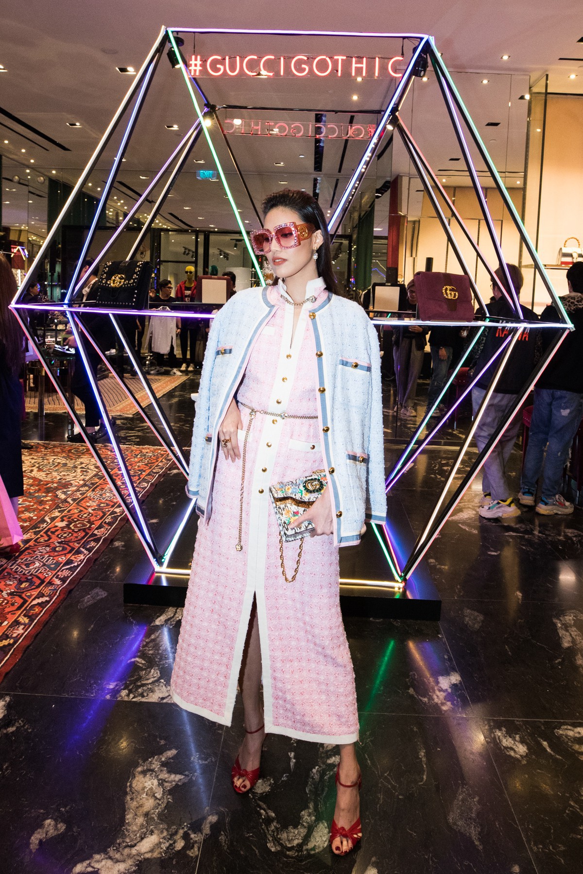 Mọi đôi bạn thân cũ đều hội tụ tại sự kiện Gucci: Kỳ Duyên đụng độ Jolie Nguyễn, Chi Pu tái ngộ Gil Lê - Ảnh 3. Mọi đôi bạn thân cũ đều hội tụ tại sự kiện Gucci: Kỳ Duyên đụng độ Jolie Nguyễn, Chi Pu tái ngộ Gil Lê - Ảnh 3.