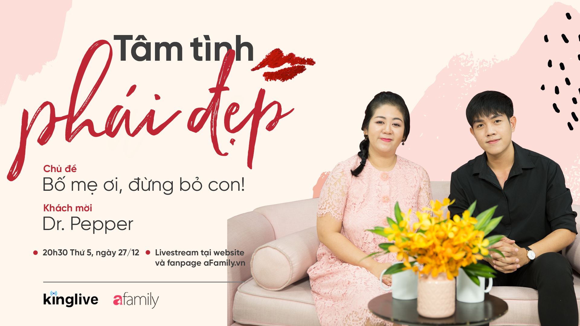 LIVESTREAM Tâm tình phái đẹp: Bố mẹ ơi, đừng bỏ con! - Ảnh 1. LIVESTREAM Tâm tình phái đẹp: Bố mẹ ơi, đừng bỏ con! - Ảnh 1.