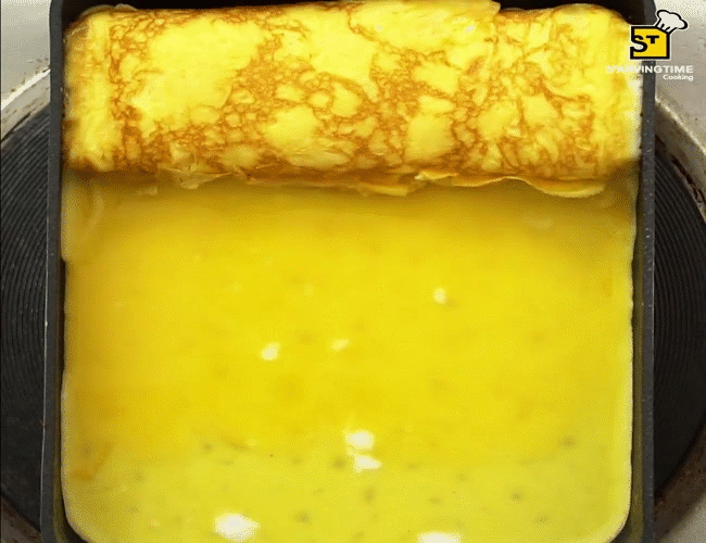 Có ai ngờ rán trứng cuộn xong làm thêm một bước đơn giản nữa là nâng tầm món ăn thành siêu phẩm trong nháy mắt - Ảnh 5.