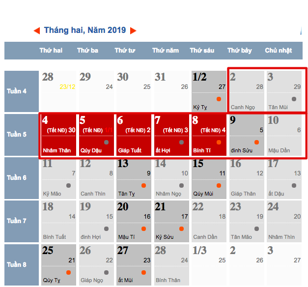 Dịp Tết dương lịch v&agrave; Tết &acirc;m lịch 2019 người lao động được nghỉ mấy ng&agrave;y? - Ảnh 3.