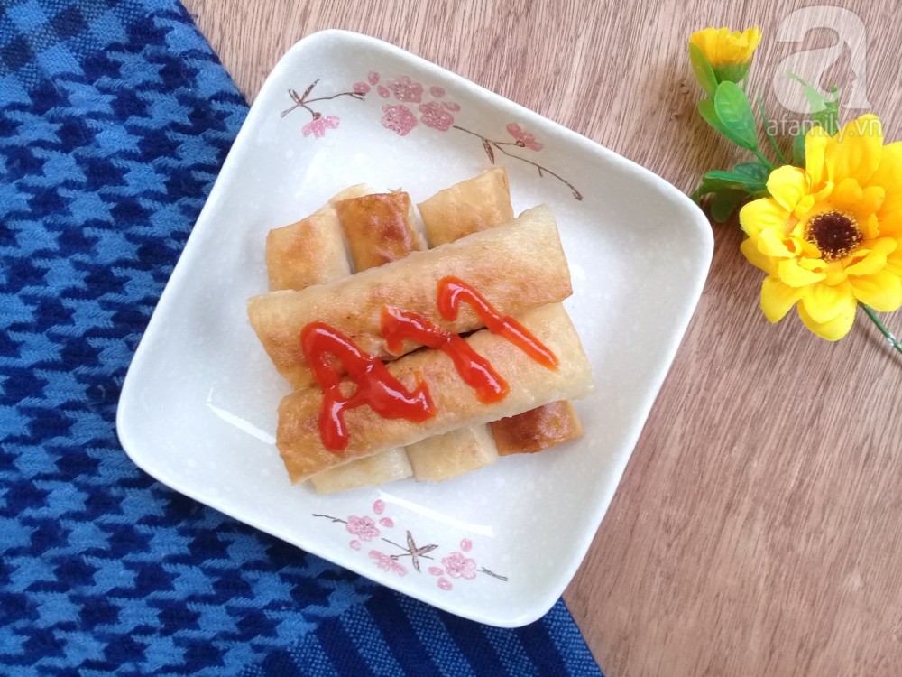 Thêm một biến tấu nem rán rán mới tinh cho bạn trổ tài dịp Tết  - Ảnh 5. Thêm một biến tấu nem rán rán mới toanh cho bạn trổ tài dịp Tết  - Ảnh 5.