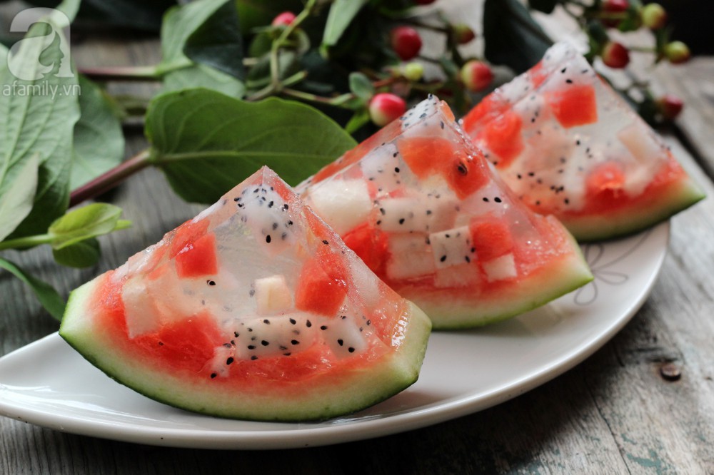 Tận dụng trái cây thừa sau Tết làm ngay thạch trái cây mát lịm tươi ngon - Ảnh 1. Tận dụng trái cây thừa sau Tết làm ngay thạch trái cây mát lịm tươi ngon - Ảnh 1.