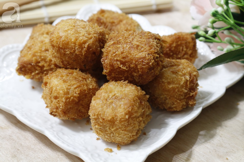 Bánh đậu chiên xù giòn rụm nóng sốt bảo đảm cả nhà đều mê - Ảnh 7. Bánh đậu chiên xù giòn rụm sốt dẻo bảo đảm cả nhà đều mê - Ảnh 7.