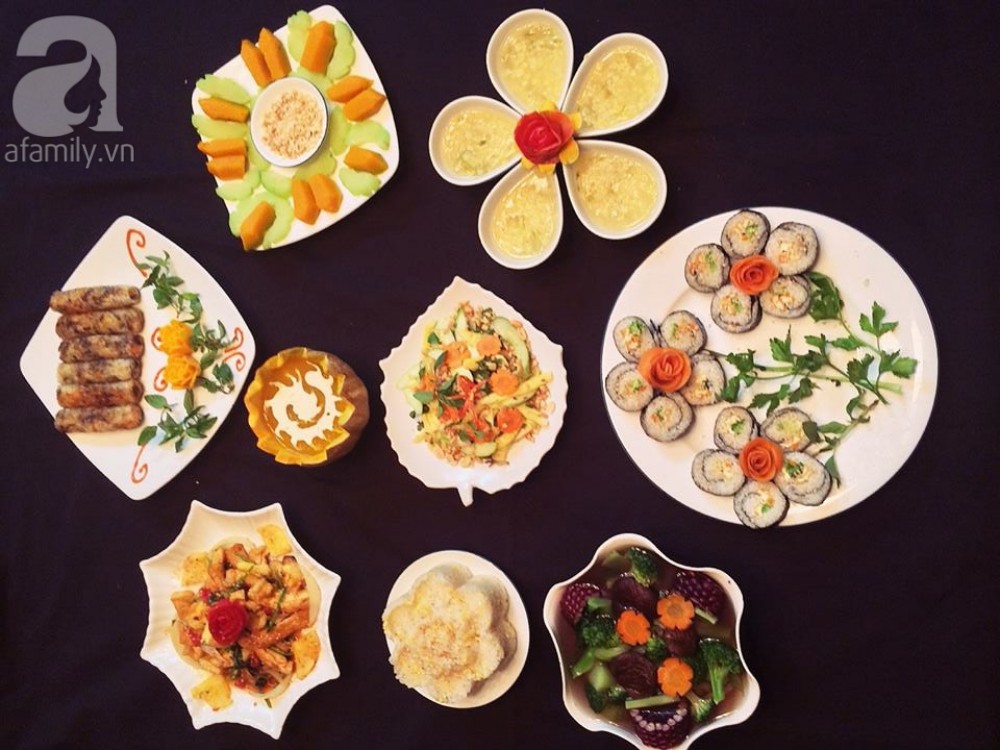 Mâm cỗ chay ngày Rằm tháng Giêng đẹp mắt ngon miệng cả nhà đều khen - Ảnh 10. Mâm cỗ chay ngày Rằm tháng Giêng đẹp mắt ngon miệng cả nhà đều khen - Ảnh 10.