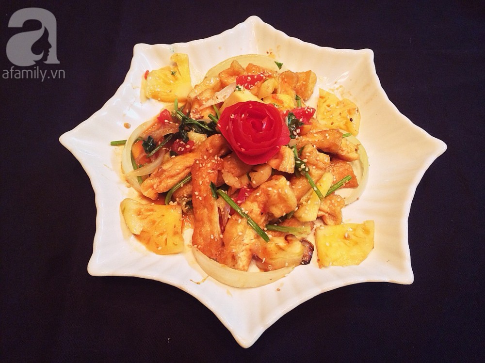 Mâm cỗ chay ngày Rằm tháng Giêng đẹp mắt ngon miệng cả nhà đều khen - Ảnh 4. Mâm cỗ chay ngày Rằm tháng Giêng đẹp mắt ngon miệng cả nhà đều khen - Ảnh 4.