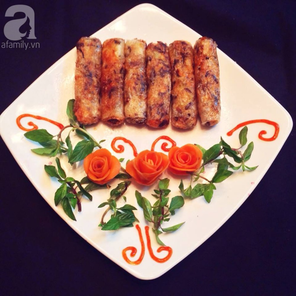 Mâm cỗ chay ngày Rằm tháng Giêng đẹp mắt ngon miệng cả nhà đều khen - Ảnh 5. Mâm cỗ chay ngày Rằm tháng Giêng đẹp mắt ngon miệng cả nhà đều khen - Ảnh 5.