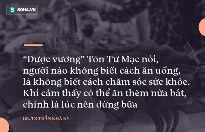 GS.TS. Trần Khả Kỳ chia sẻ 10 bí quyết nâng cao tuổi thọ: Muốn khỏe đừng chỉ dựa vào thuốc - Ảnh 4.