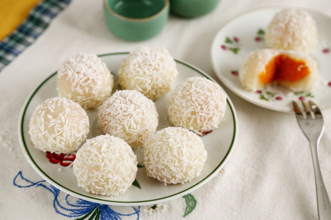 Mochi khoai lang - món bánh ngọt mát bạn nên thử - Ảnh 4. Mochi khoai lang - món bánh ngọt mát bạn nên thử - Ảnh 4.
